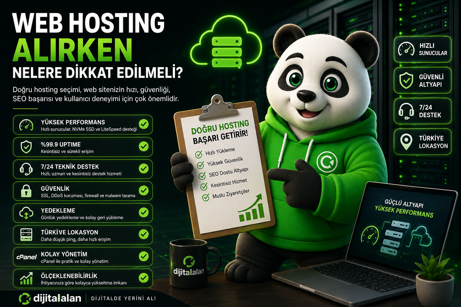 Web Hosting Alırken Nelere Dikkat Edilmeli?