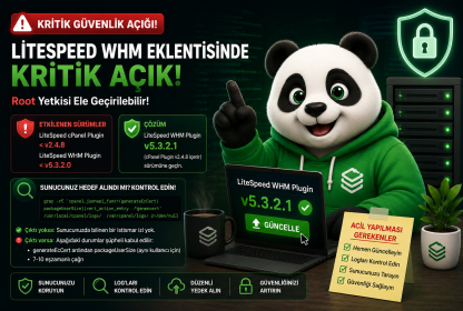 LiteSpeed WHM Eklentisinde Kritik Güvenlik Açığı