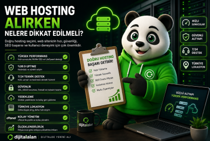 Web Hosting Alırken Nelere Dikkat Edilmeli?